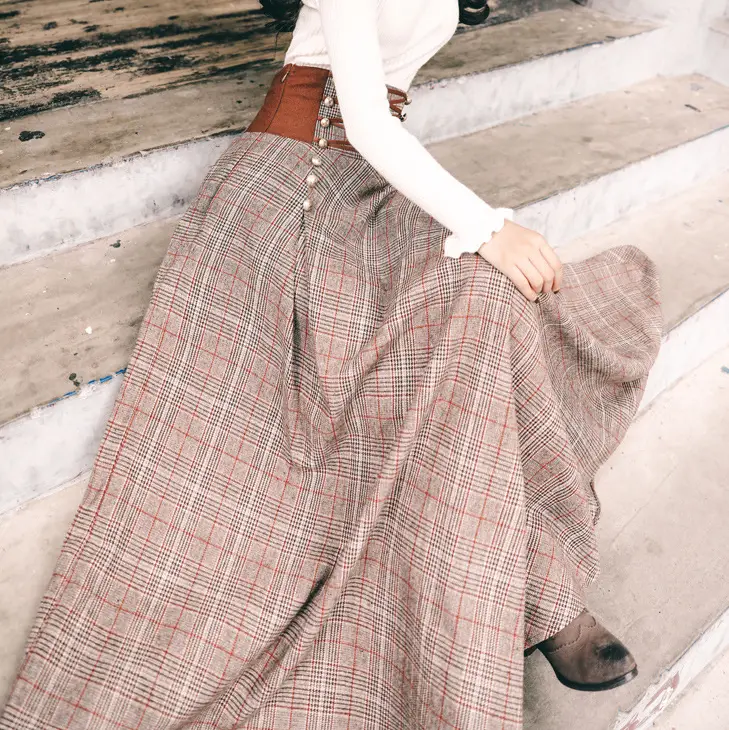 Long Sleeve Long Skirt Set
