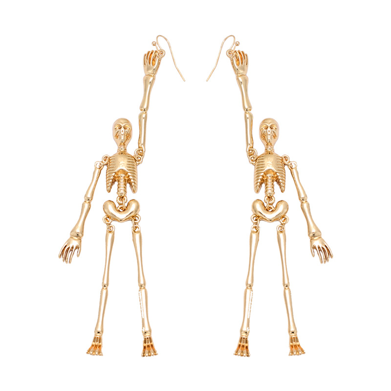 Skull alloy earrings earrings women