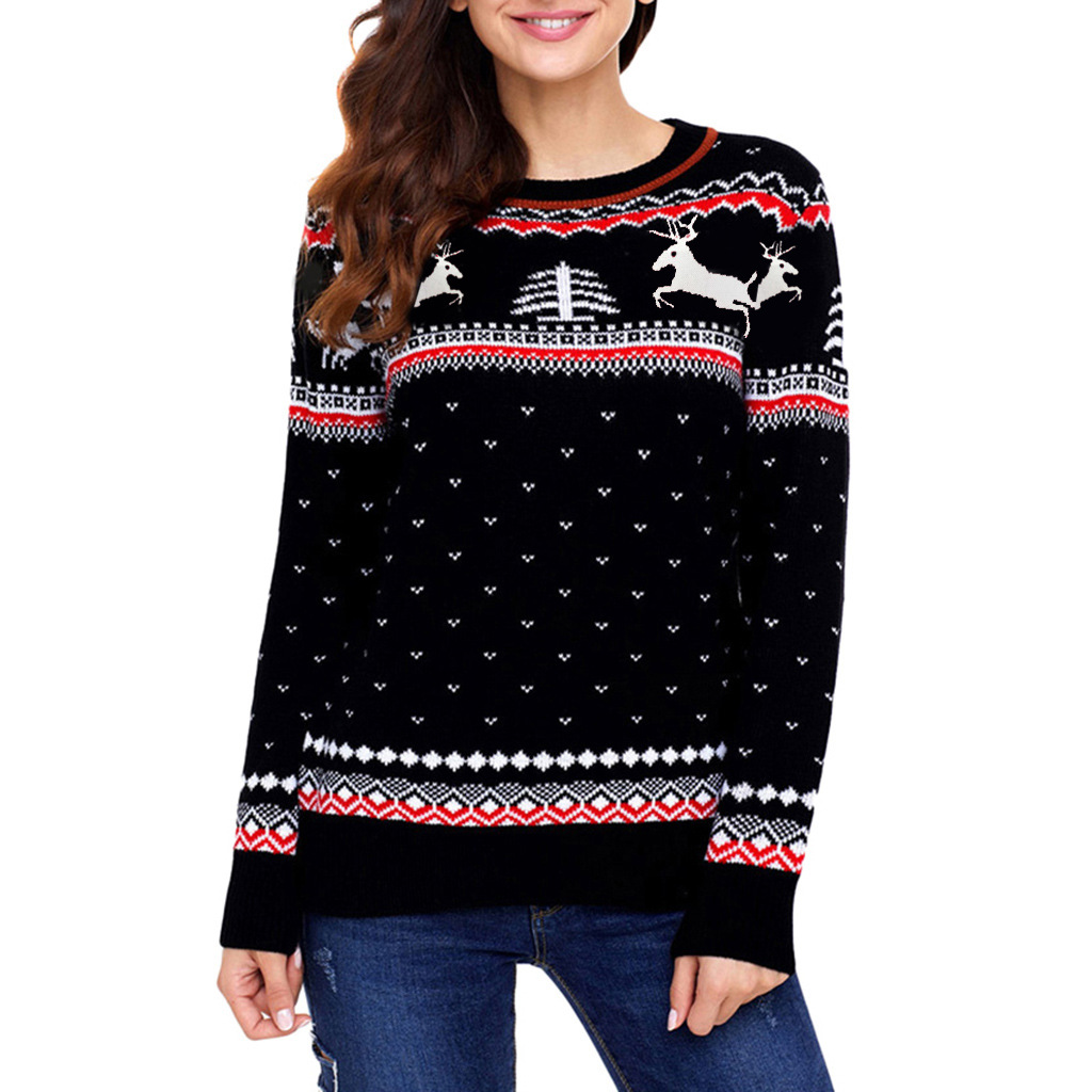Fawn long sleeve pullover padded sweater