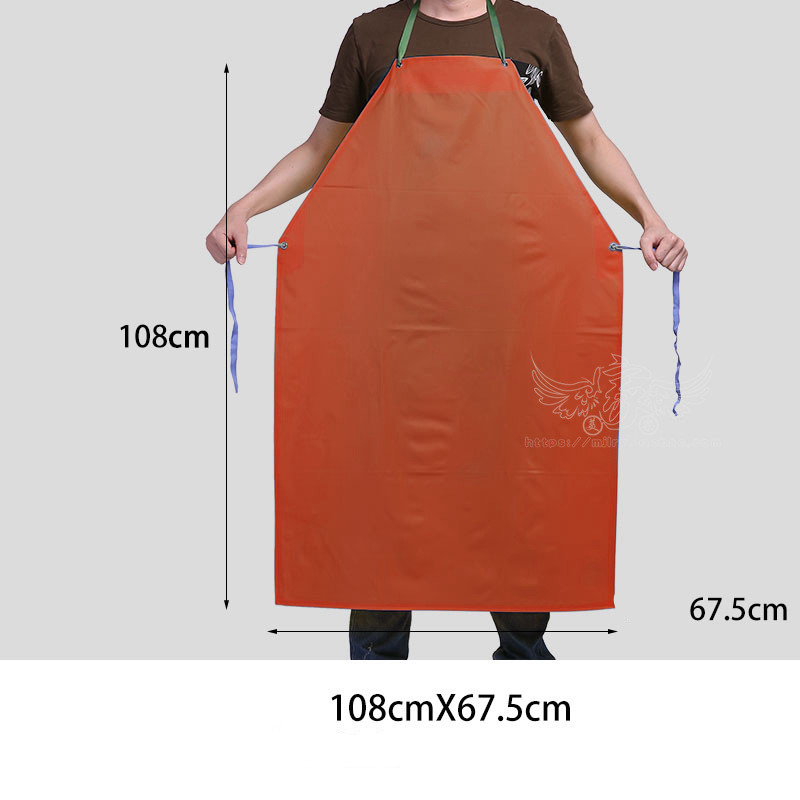 Title 6, PVC waterproof apron