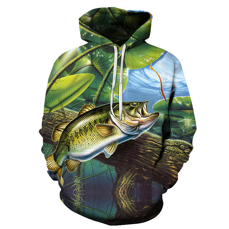 3D digital print Hoodie
