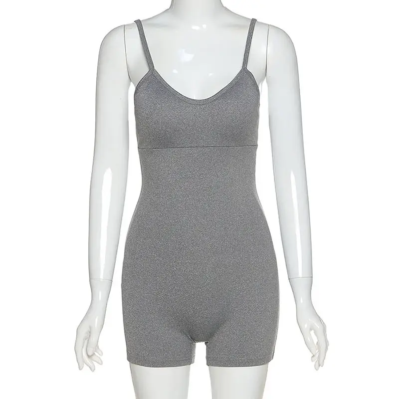 Women's short Jumpsuit with suspender