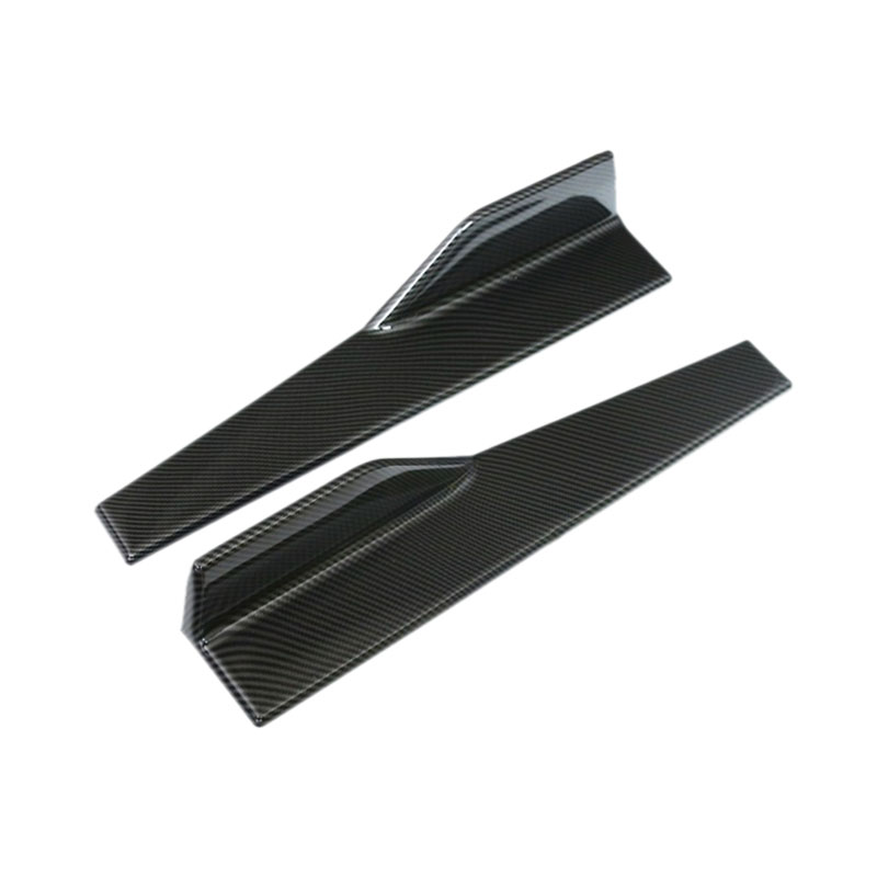 Modified side skirt for automobile