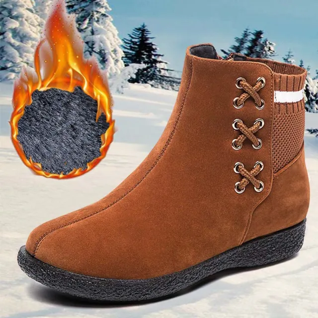 Platform and fleece ankle boots Yellow - Shop at LoveMi