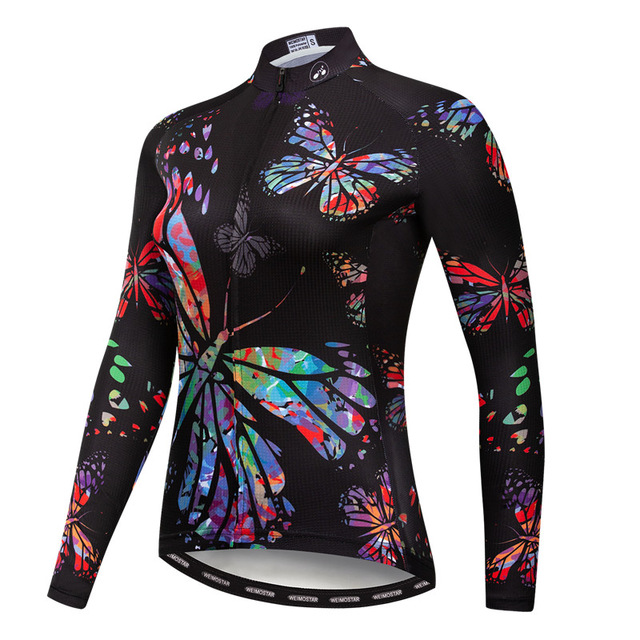 Long sleeve strap for cycling wear