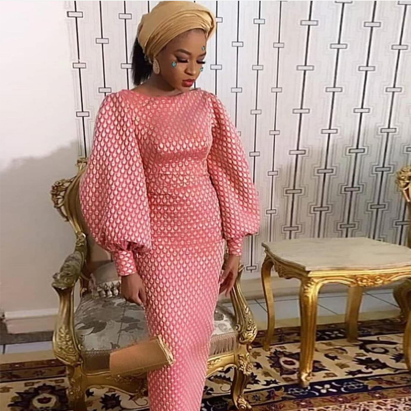 New lantern long sleeve high waist bag hip