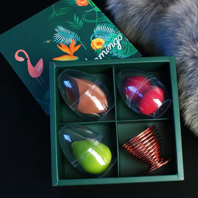 Gourd Water Drop Makeup Egg Tools Gift Box