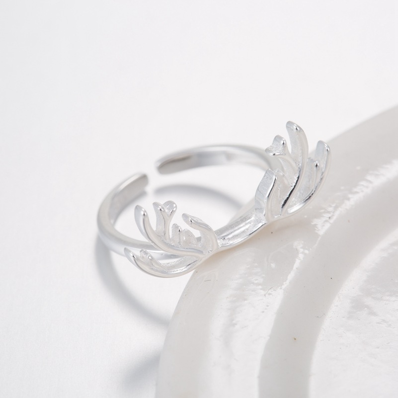 Personalized antler ring