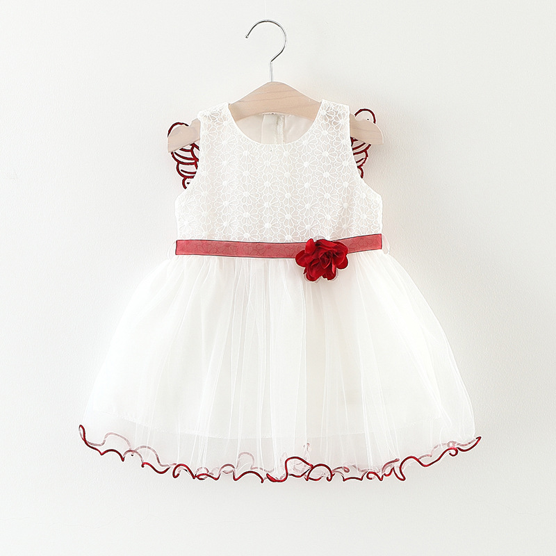 Main children's mesh lace skirt