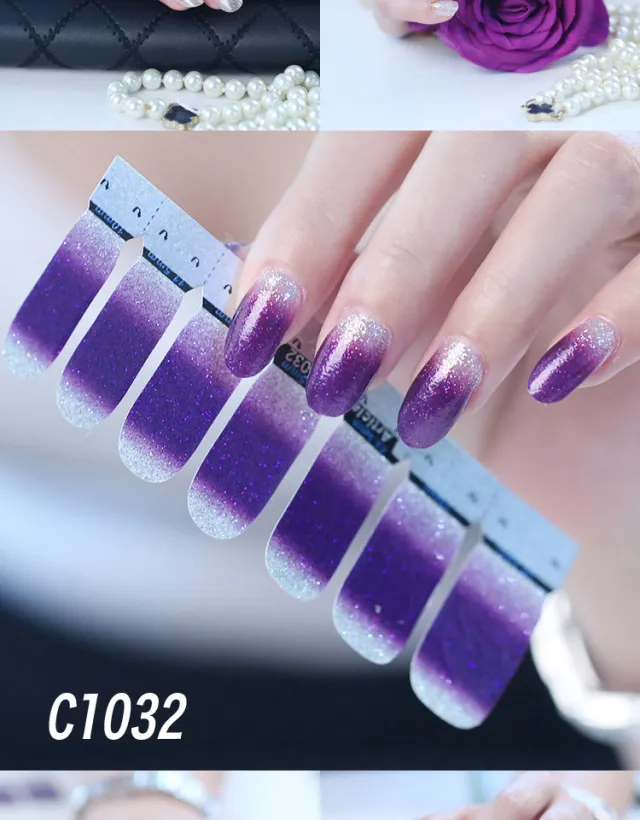Nail polish nail sticker C1032Set - Shop at LoveMi
