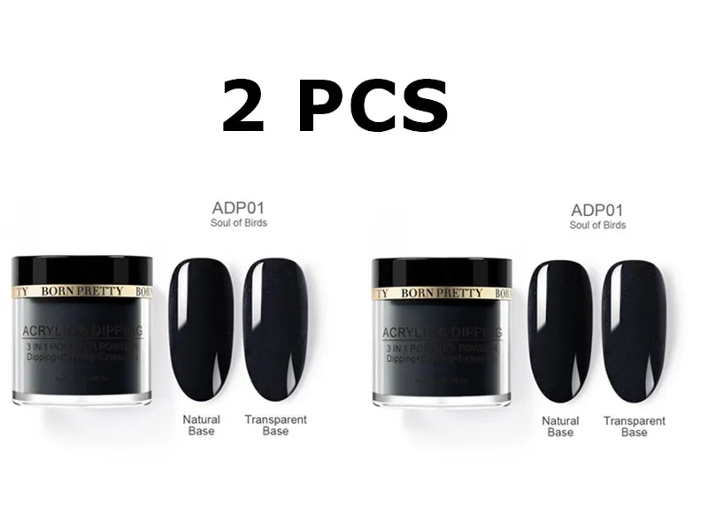Nail Polish, Nail Infiltration Powder, Powder Sticky Powder, Nail Art - Adp01 2Pcs