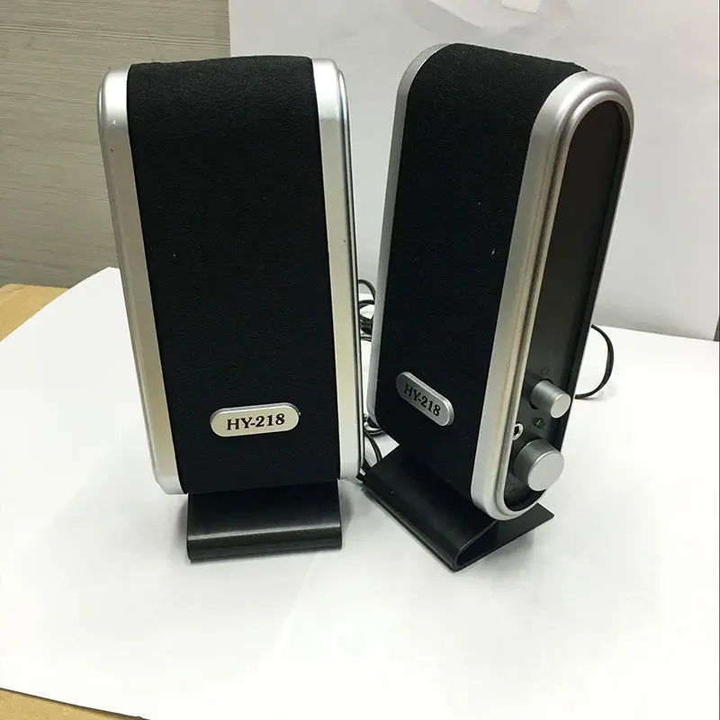 EastVita 2 Pcs USB Power Computer Speakers Stereo 3.5mm