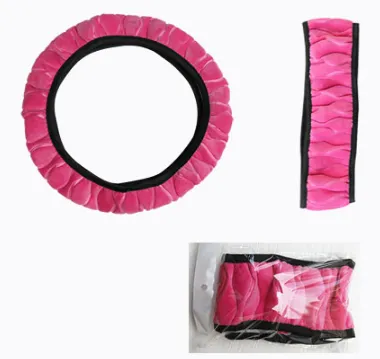Car plush steering wheel cover – image 3