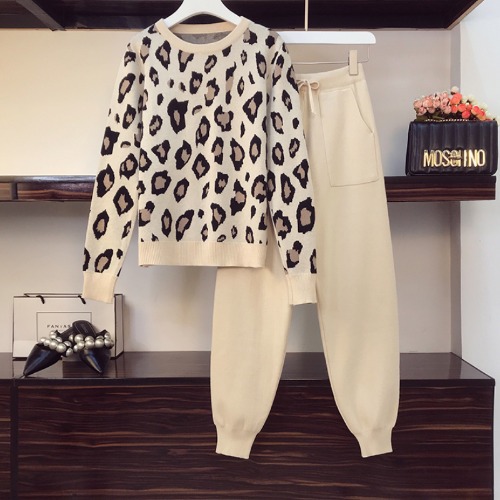 Two piece knitted sweater