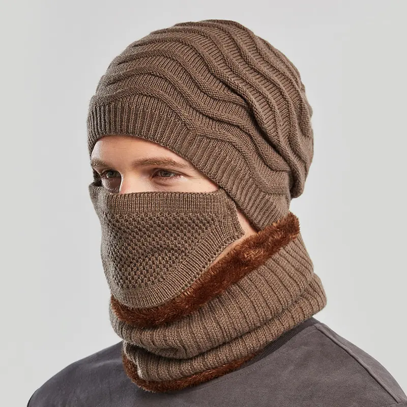 Three Piece Windproof Mask Collar