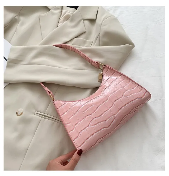 Messenger bag small square cross shoulder hand held Pink - Shop at LoveMi