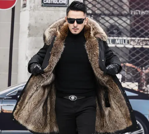 Extra Heavy Sable Coat for Men