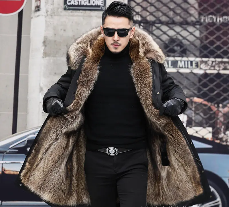 Extra Heavy Sable Coat for Men