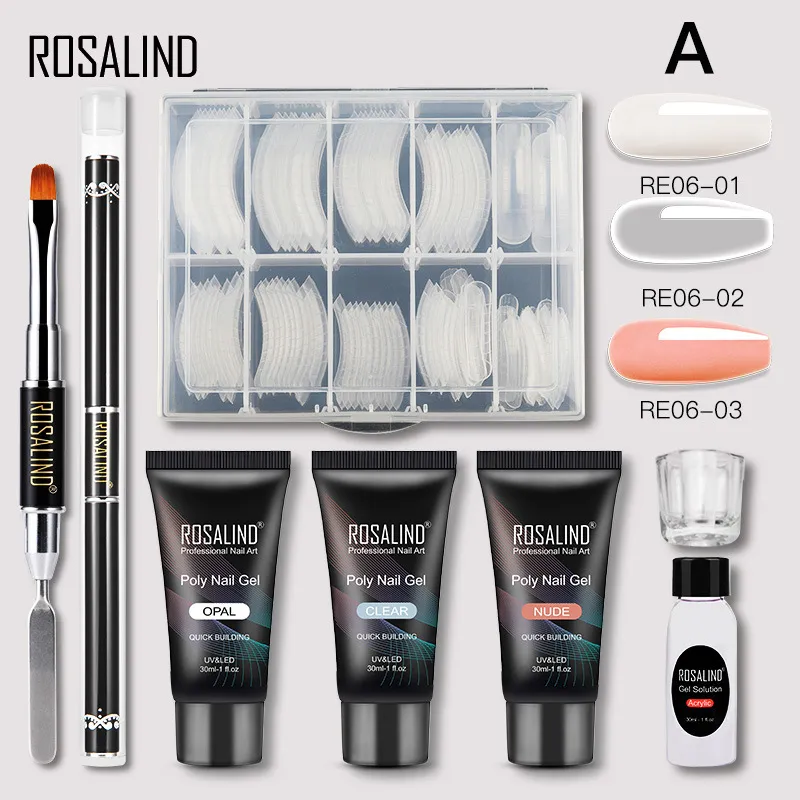 Nail Art Modeling Quick Extension Liquid Gel Nail 30ML Extension Glue Tool Set