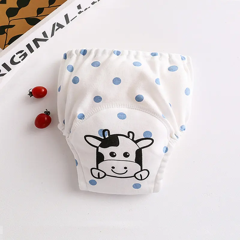Cotton Diaper Pocket Baby Learning Pants Pull-up