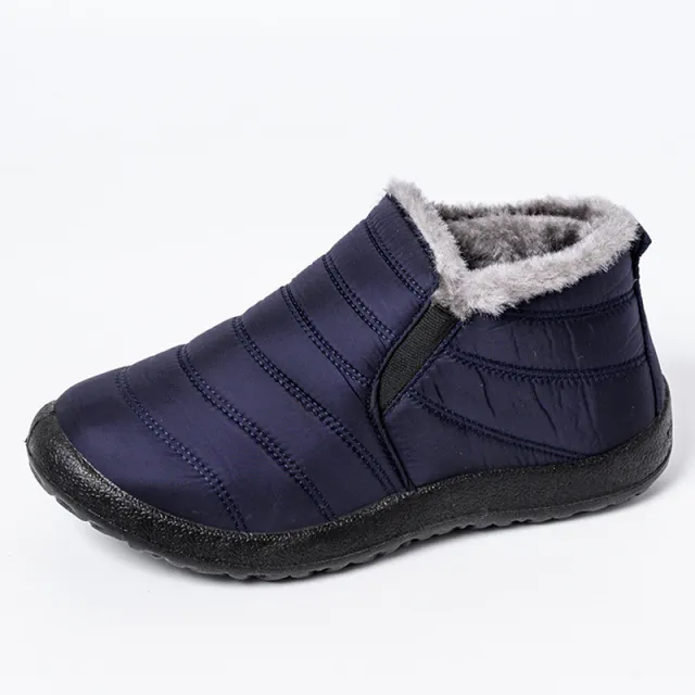 Warm and antiskid casual light waterproof snow boots Blue - Shop at LoveMi
