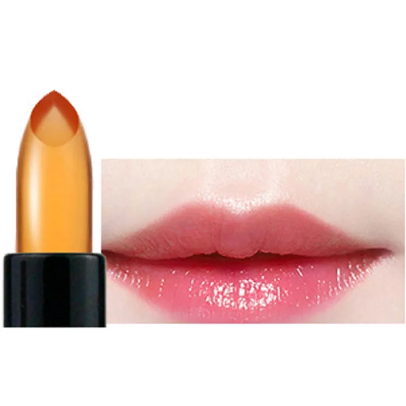 Crystal Color Jelly Moisturizing Lipstick - Orange Red