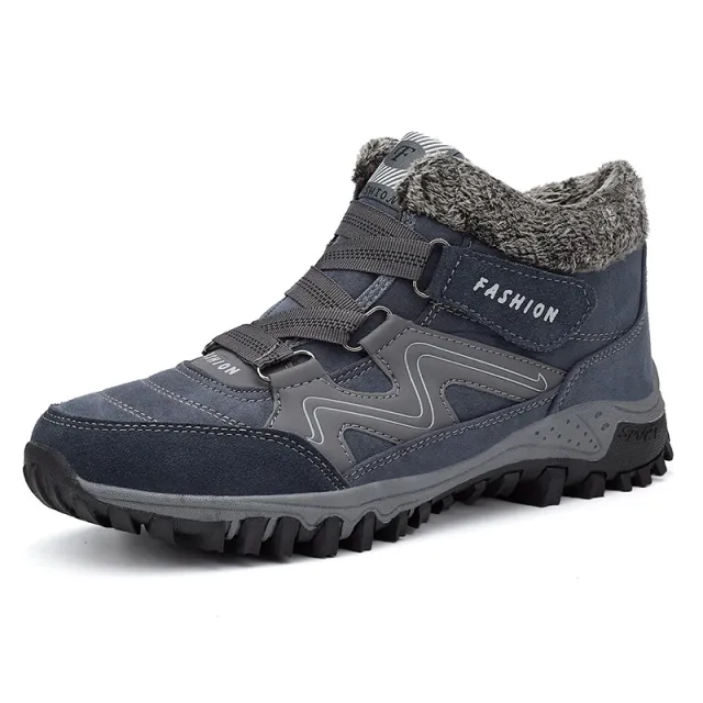 Winter warm and velvet thick couple shoes Grey - Shop at LoveMi