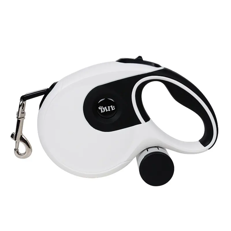 Dog Automatic Leashes Retractable One Button Break Lock Soft