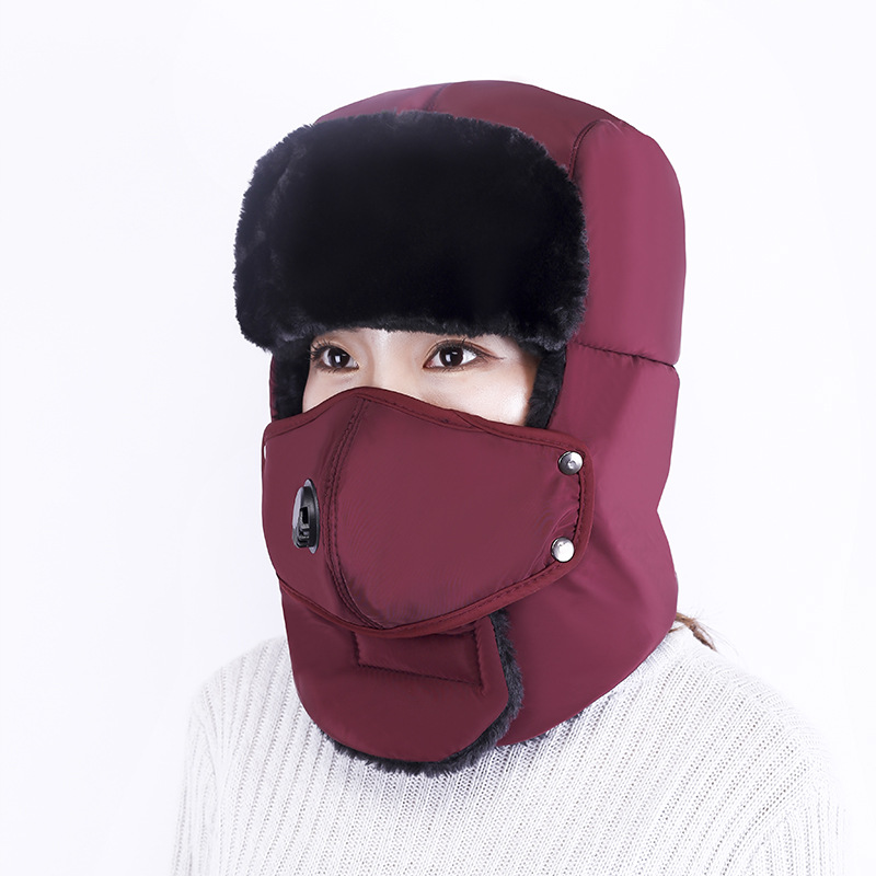 Ear windproof Lei Feng hat