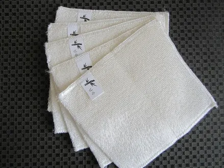 Anti grease Bamboo Fiber Dishwashing Towel White - Shop at LoveMi