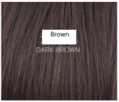 Women's High Temperature Silk Chemical Fibre Headgear - Dark Brown - View 1