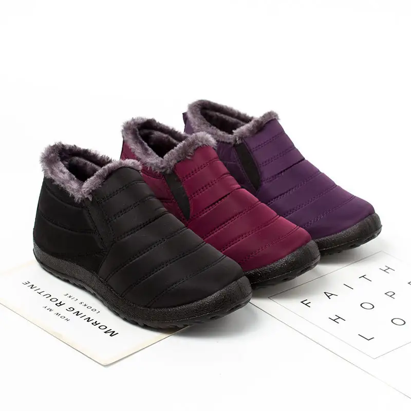Warm and antiskid casual light waterproof snow boots