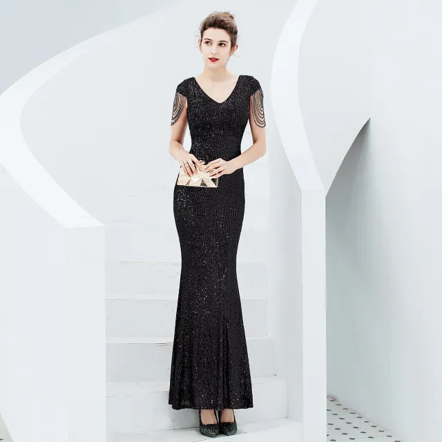 Gas Field Queen Fishtail Dress Black - Shop at LoveMi