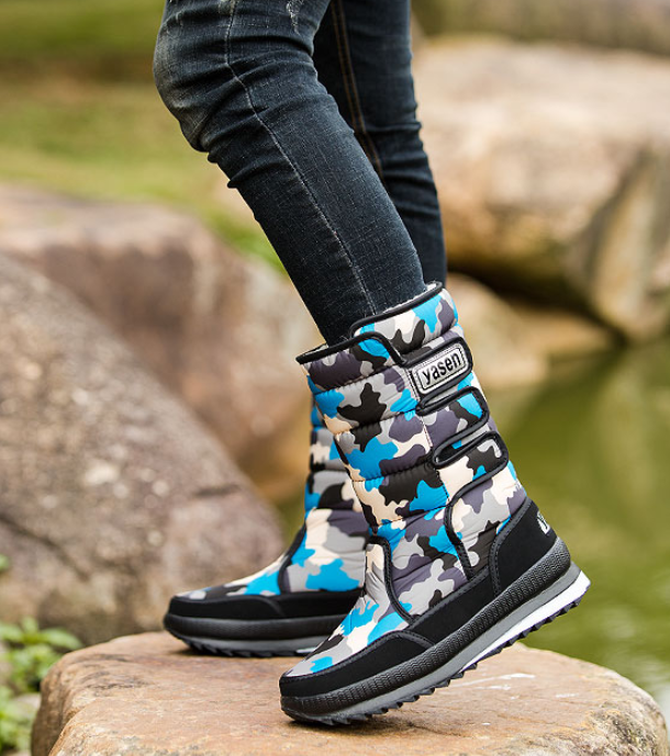 Long high-top men's boots