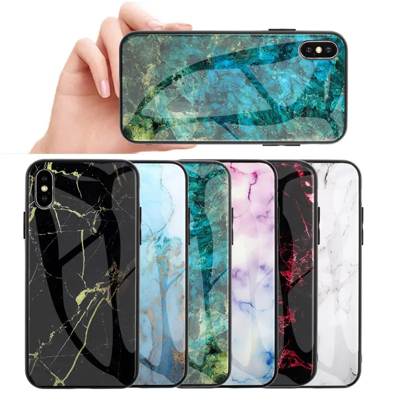 Marbled Glass Shell S10 Protective Cover
