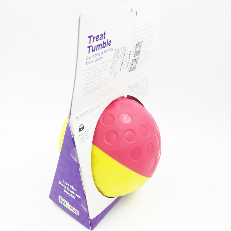 Pet Feeded Toy Ball Slow Feeder Funny Built-in Food — foto 4