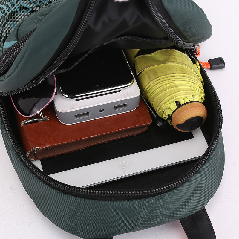 Waterproof nylon cross body bag