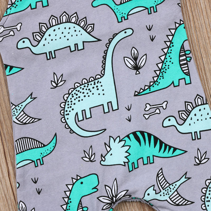 Dinosaur Romper baby long creeper