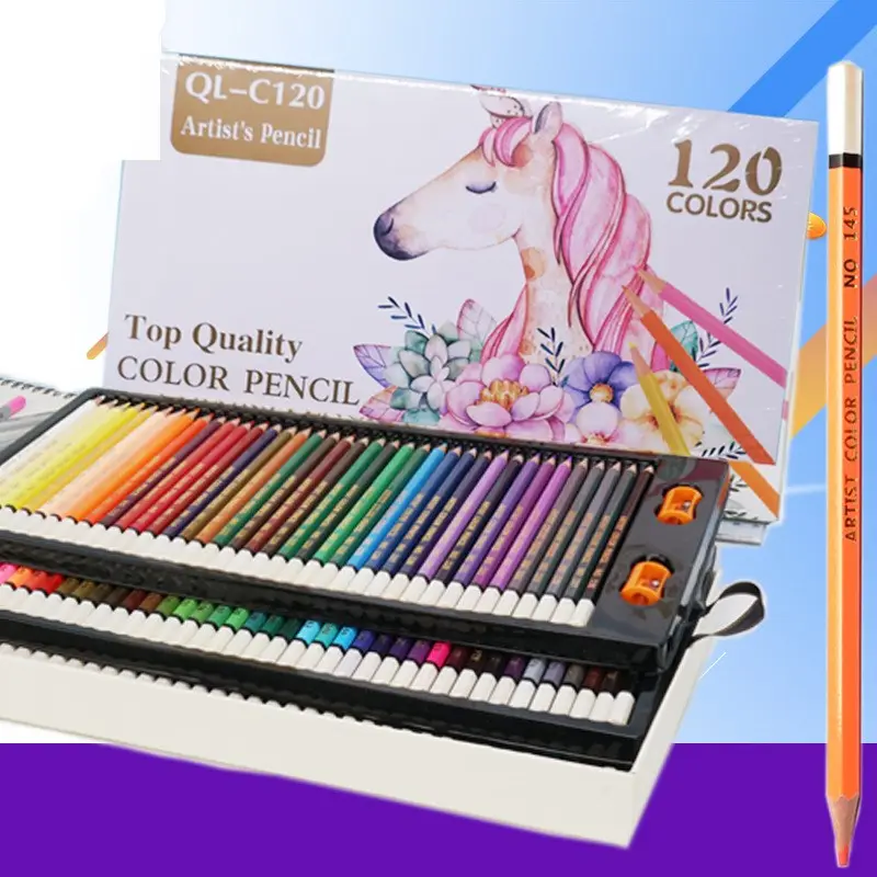 120 Color Colored Pencils