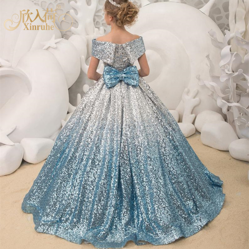 Girls long tail dress - Image 3