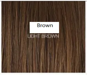 Women's High Temperature Silk Chemical Fibre Headgear - Light Brown