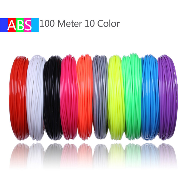Special ABS consumables for 3D printing pen 100m 10color ABS1