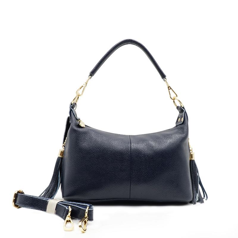 Leather Tassel Shoulder Bag, picture 6 of 8
