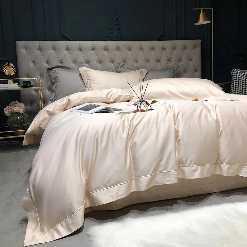 Pure cotton quilted sheets - Camel