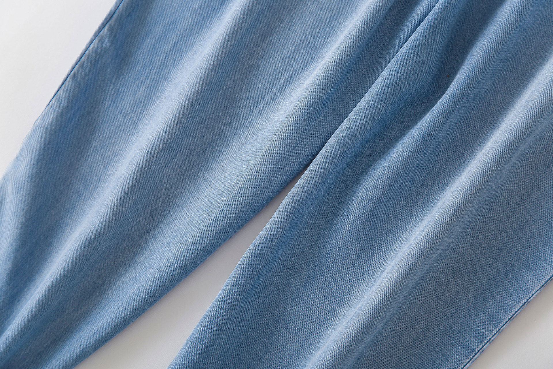 Cool denim casual little foot radish Harun pants