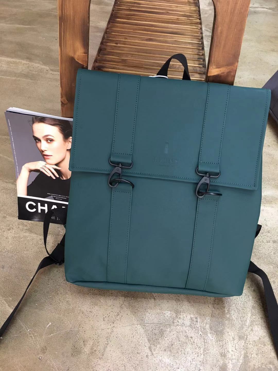 Messenger backpack daily commuter bag