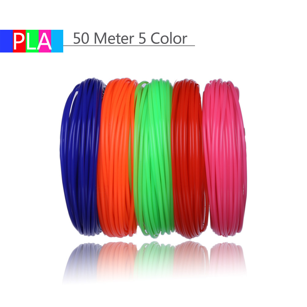 Special ABS consumables for 3D printing pen 50m 5color PLA