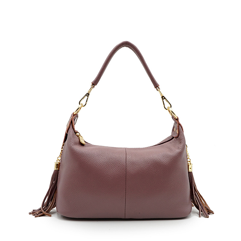Leather Tassel Shoulder Bag, picture 8 of 8