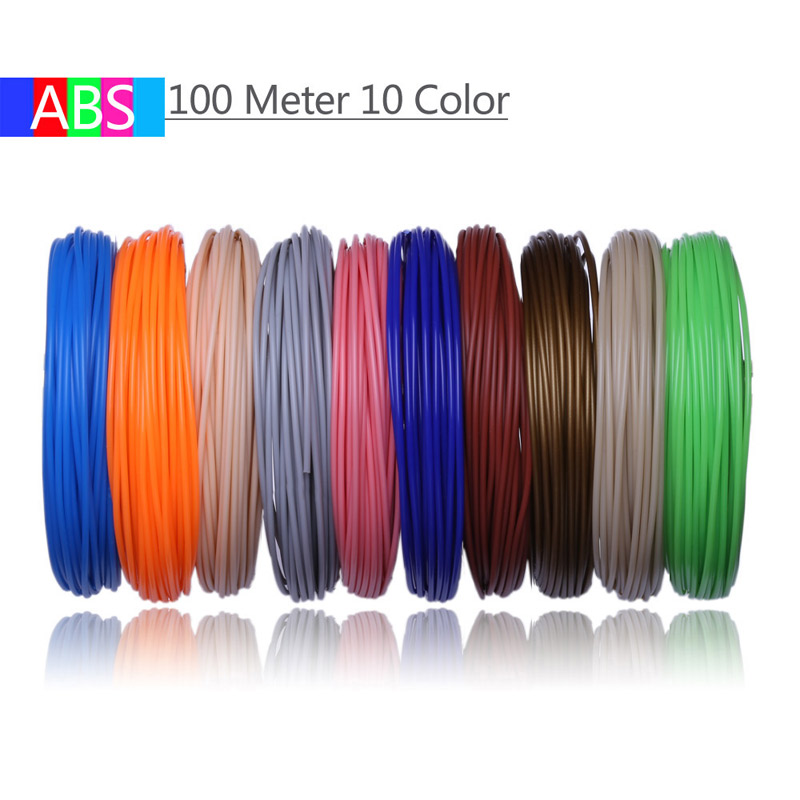 Special ABS consumables for 3D printing pen 100m 10color ABS2