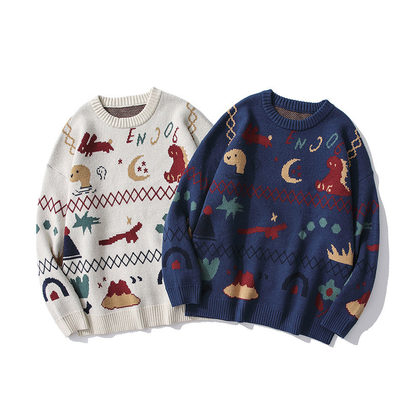 Retro cartoon sweater